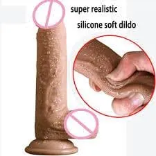 Extra Large Silicone Dildo Premium Adult Toy for Women thumbnail 4
